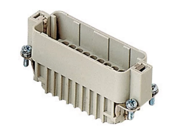 male insert, size 66.16, 38p+PE, crimp, 10A, 250V