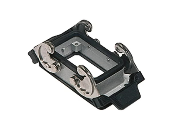 bulkhead mounting housing, size 57.27, C-TYPE alu, 2 levers