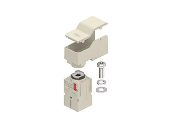 male insert, MIXO, 2MU, 1p, screw, 300A, 1000V