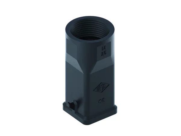 hood, size 21.21, CK plastic, 2 pegs, 1xM25 top, gasket, black