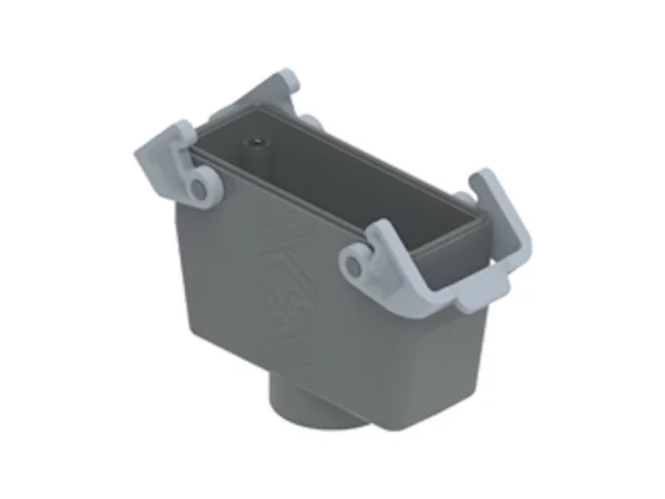 hood, high, size 104.27, T-TYPE plastic, 2 levers, 1xM40 top, PE-jumper