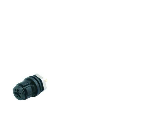 Female panel mount connector