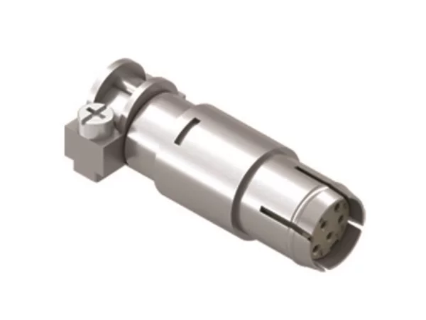 female shielded connector, MIXO, 8p, crimp, 5A, 50V, BUS