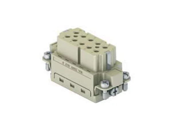 female insert, size 49.16, 10p+PE, crimp, 16A, 250V