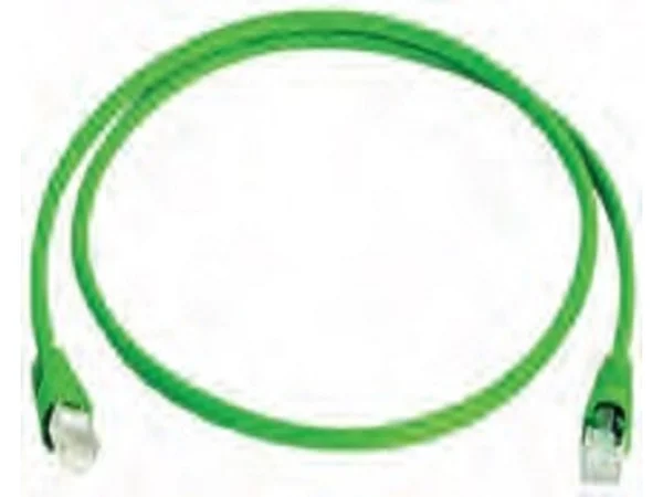 patch cable, 0,5m, LSHZ, CAT.6a, with 2xRJ45 inserts