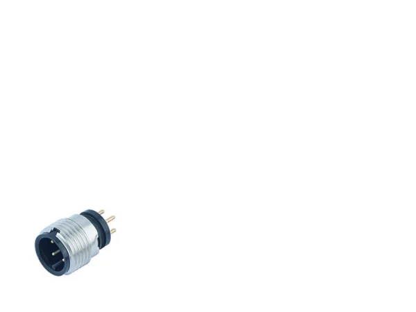 Male panel mount connector