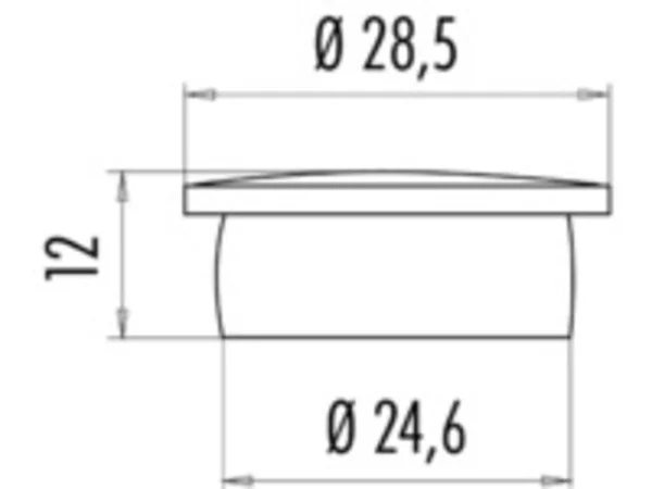 Protection cap for coupling and panel mount connectors