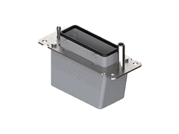 hood, size 104.27, BIG alu, 2xM40 top, self-centring docking frame, gasket