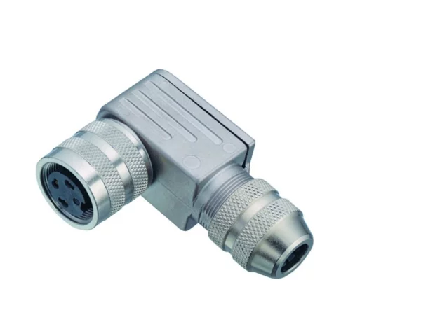 Female angled connector