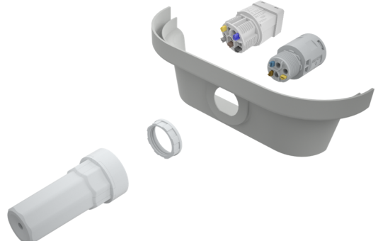 Armaturen snel & foutloos aangesloten met de Adels LCS75 waterproof connector