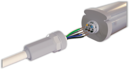 Armaturen snel & foutloos aangesloten met de Adels LCS75 waterproof connector