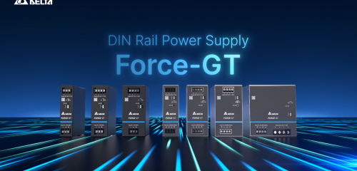Delta introduceert Force GT series, de nieuwste din-rail power supply reeks voor industriële toepassingen