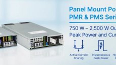 Nieuwe Delta panel mount voedingen met hoog instant vermogen 